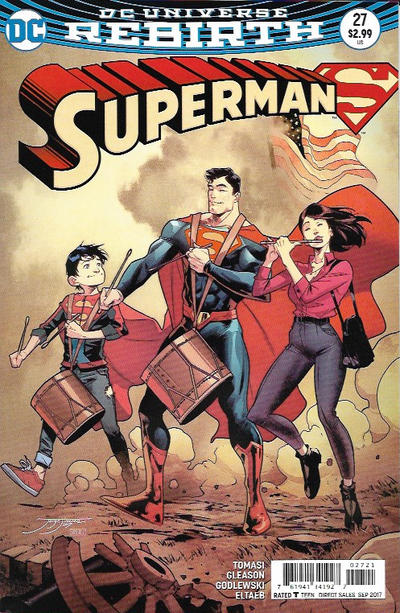 Cover for Superman (DC, 2016 series) #27 [Jorge Jimenez Cover]