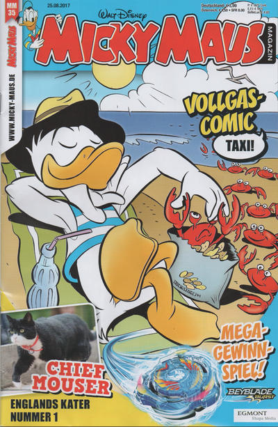 Cover for Micky Maus (Egmont Ehapa, 1951 series) #35/2017
