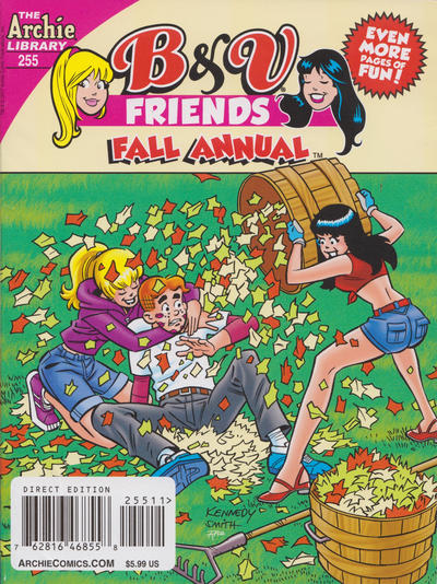 Cover for B&V Friends Double Digest Magazine (Archie, 2011 series) #255