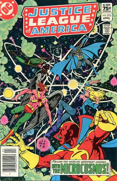 Cover for Justice League of America (DC, 1960 series) #213 [Canadian]