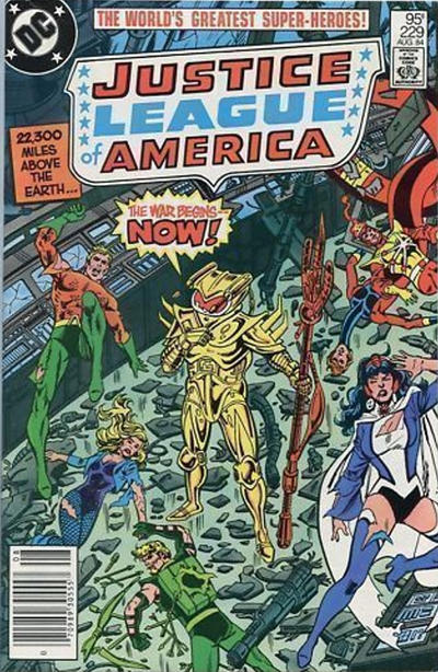 Cover for Justice League of America (DC, 1960 series) #229 [Canadian]