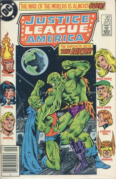 Cover for Justice League of America (DC, 1960 series) #230 [Canadian]