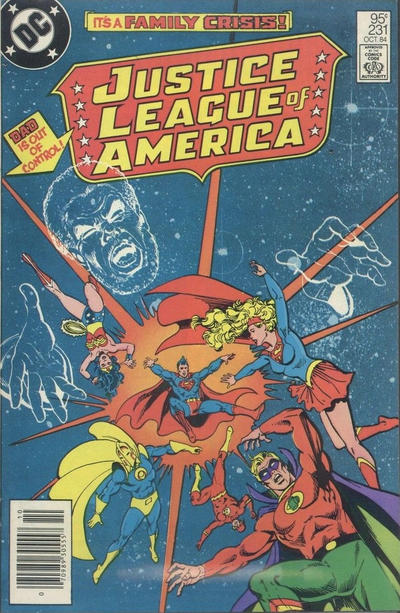 Cover for Justice League of America (DC, 1960 series) #231 [Canadian]