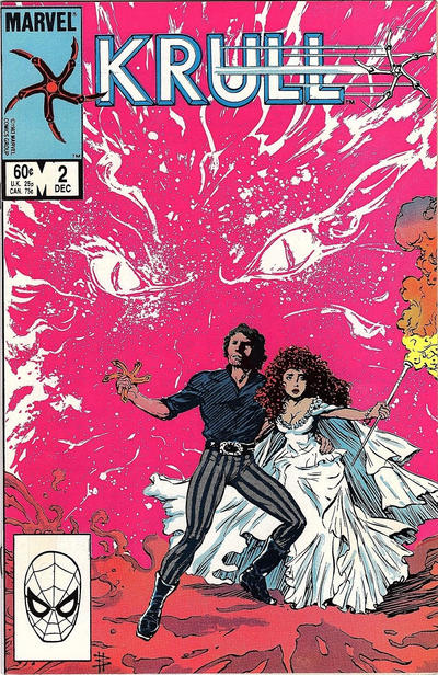 Cover for Krull (Marvel, 1983 series) #2 [Direct]