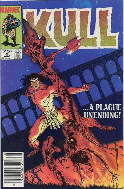 Cover for Kull the Conqueror (Marvel, 1983 series) #5 [Canadian]