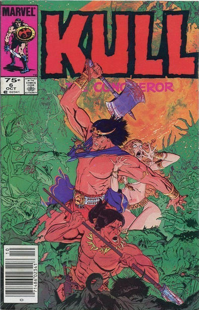 Cover for Kull the Conqueror (Marvel, 1983 series) #6 [Canadian]