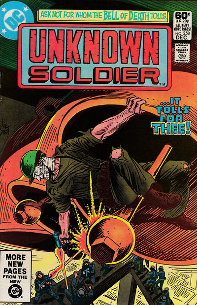 Cover for Unknown Soldier (DC, 1977 series) #258 [Direct]