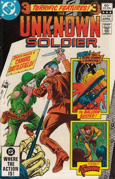 Cover for Unknown Soldier (DC, 1977 series) #262 [Direct]