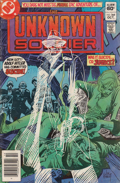 Cover for Unknown Soldier (DC, 1977 series) #268 [Newsstand]