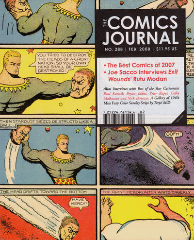 Cover for The Comics Journal (Fantagraphics, 1977 series) #288