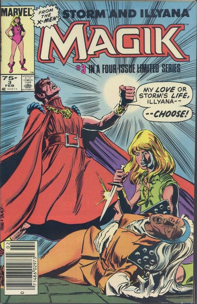 Cover for Magik (Marvel, 1983 series) #3 [Canadian]