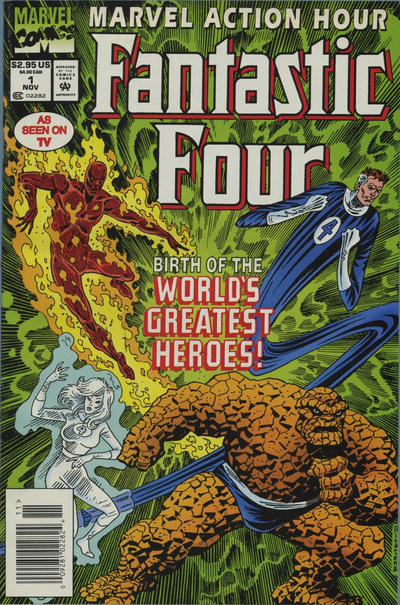 Cover for Marvel Action Hour, Featuring the Fantastic Four (Marvel, 1994 series) #1 [Newsstand]