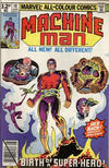 Cover for Machine Man (Marvel, 1978 series) #10 [British]