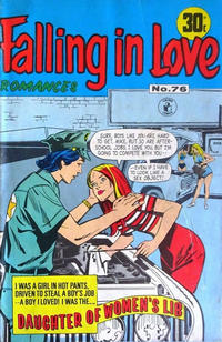 Cover Thumbnail for Falling in Love Romances (K. G. Murray, 1958 series) #76