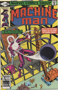 Cover Thumbnail for Machine Man (Marvel, 1978 series) #13 [Direct]