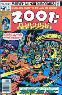 Cover Thumbnail for 2001, A Space Odyssey (Marvel, 1976 series) #5 [British]
