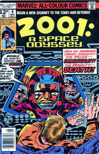 Cover Thumbnail for 2001, A Space Odyssey (Marvel, 1976 series) #6 [British]