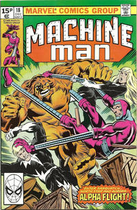 Cover Thumbnail for Machine Man (Marvel, 1978 series) #18 [British]