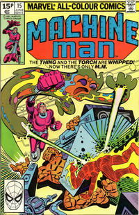 Cover Thumbnail for Machine Man (Marvel, 1978 series) #15 [British]