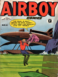 Cover for Airboy Comics (Thorpe & Porter, 1953 series) #4