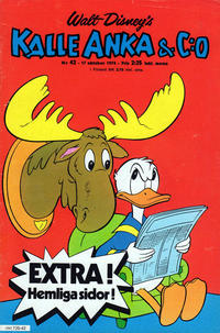 Cover Thumbnail for Kalle Anka & C:o (Hemmets Journal, 1957 series) #42/1974