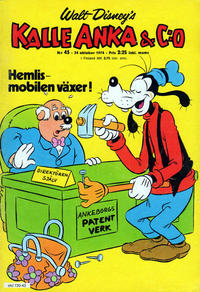Cover Thumbnail for Kalle Anka & C:o (Hemmets Journal, 1957 series) #43/1974