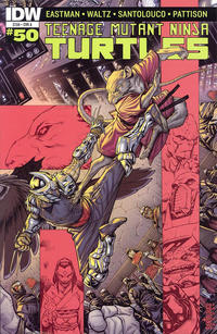 Cover Thumbnail for Teenage Mutant Ninja Turtles (IDW, 2011 series) #50 [Cover A - Mateus Santolouco]
