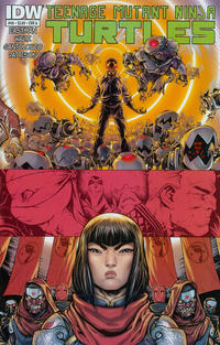Cover Thumbnail for Teenage Mutant Ninja Turtles (IDW, 2011 series) #46 [Cover A - Mateus Santolouco]