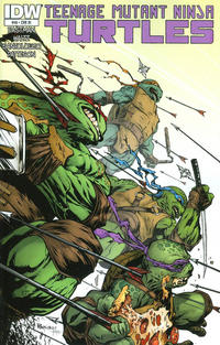 Cover Thumbnail for Teenage Mutant Ninja Turtles (IDW, 2011 series) #46 [Cover RI - Alberto Ponticelli]