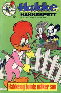 Cover for Hakke Hakkespett (Semic, 1977 series) #23/1977