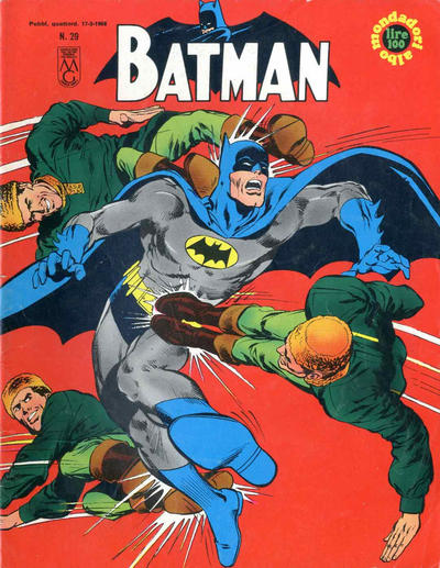 Cover for Batman (Mondadori, 1966 series) #29