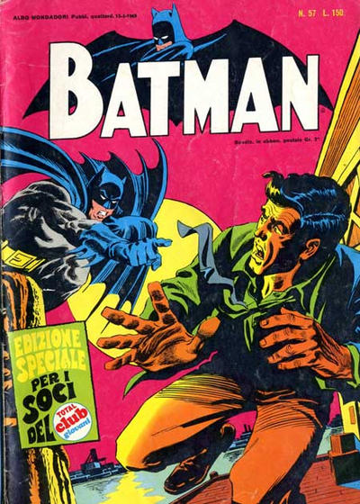 Cover for Batman (Mondadori, 1966 series) #57