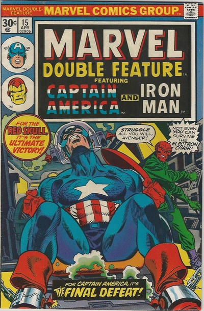 Cover for Marvel Double Feature (Marvel, 1973 series) #15 [30¢]