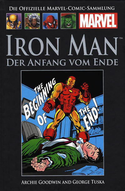 Cover for Die offizielle Marvel-Comic-Sammlung (Hachette [DE], 2013 series) #17 - Iron Man: Der Anfang vom Ende