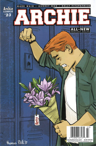 Cover for Archie (Archie, 2015 series) #23 [Newsstand - Thomas Pitilli]
