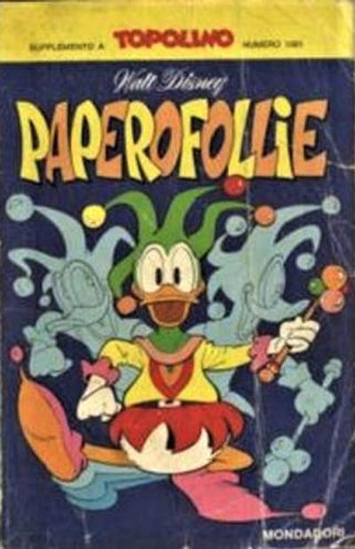 Cover for I Classici di Walt Disney (Mondadori, 1957 series) #59 - Paperofollie