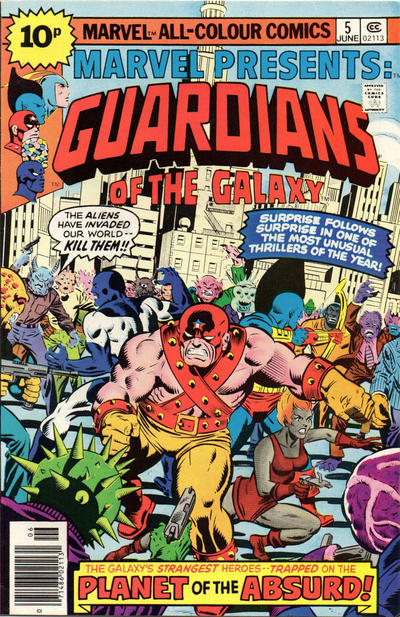Cover for Marvel Presents (Marvel, 1975 series) #5 [British]