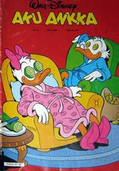 Cover for Aku Ankka (Sanoma, 1951 series) #5/1997
