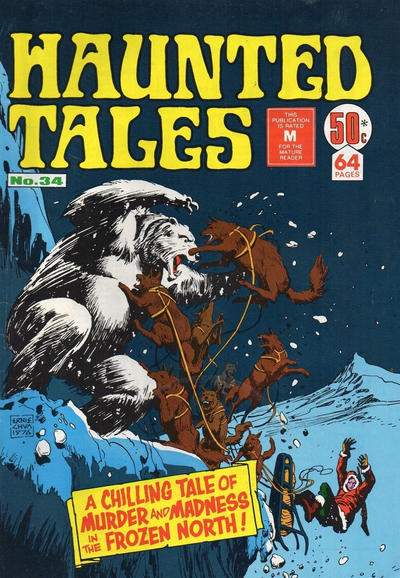 Cover for Haunted Tales (K. G. Murray, 1973 series) #34