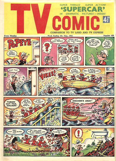 Cover for TV Comic (Polystyle Publications, 1951 series) #490