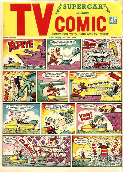 Cover for TV Comic (Polystyle Publications, 1951 series) #497