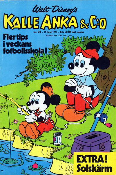 Cover for Kalle Anka & C:o (Hemmets Journal, 1957 series) #24/1974