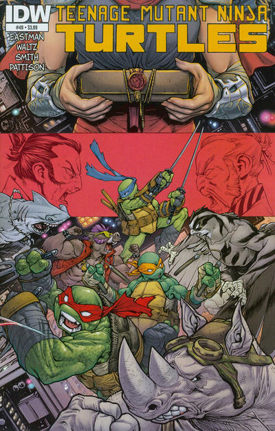 Cover for Teenage Mutant Ninja Turtles (IDW, 2011 series) #49 [Mateus Santolouco]