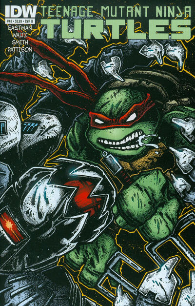 Cover for Teenage Mutant Ninja Turtles (IDW, 2011 series) #48 [Cover B - Kevin Eastman]