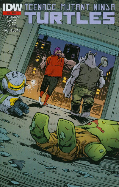Cover for Teenage Mutant Ninja Turtles (IDW, 2011 series) #44 [Second Printing - Cory Smith]