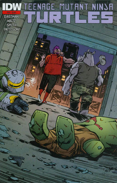 Cover for Teenage Mutant Ninja Turtles (IDW, 2011 series) #44 [Third Printing - Cory Smith]
