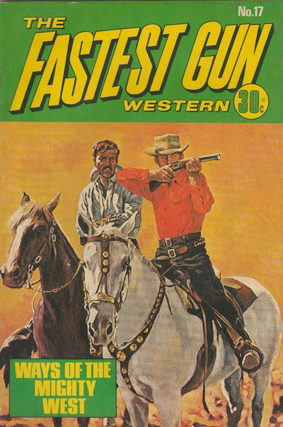 Cover for The Fastest Gun Western (K. G. Murray, 1972 series) #17