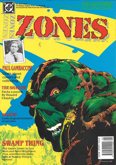 Cover for Zones (Egmont UK, 1990 series) #3