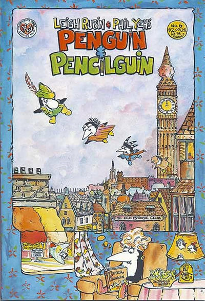 Cover for Penguin & Pencilguin (Fragments West, 1987 series) #6