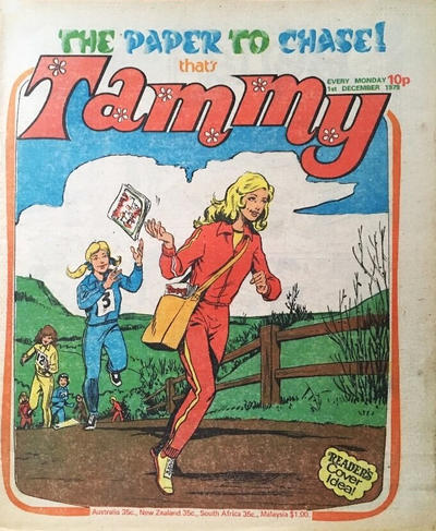 Cover for Tammy (IPC, 1971 series) #1 December 1979
